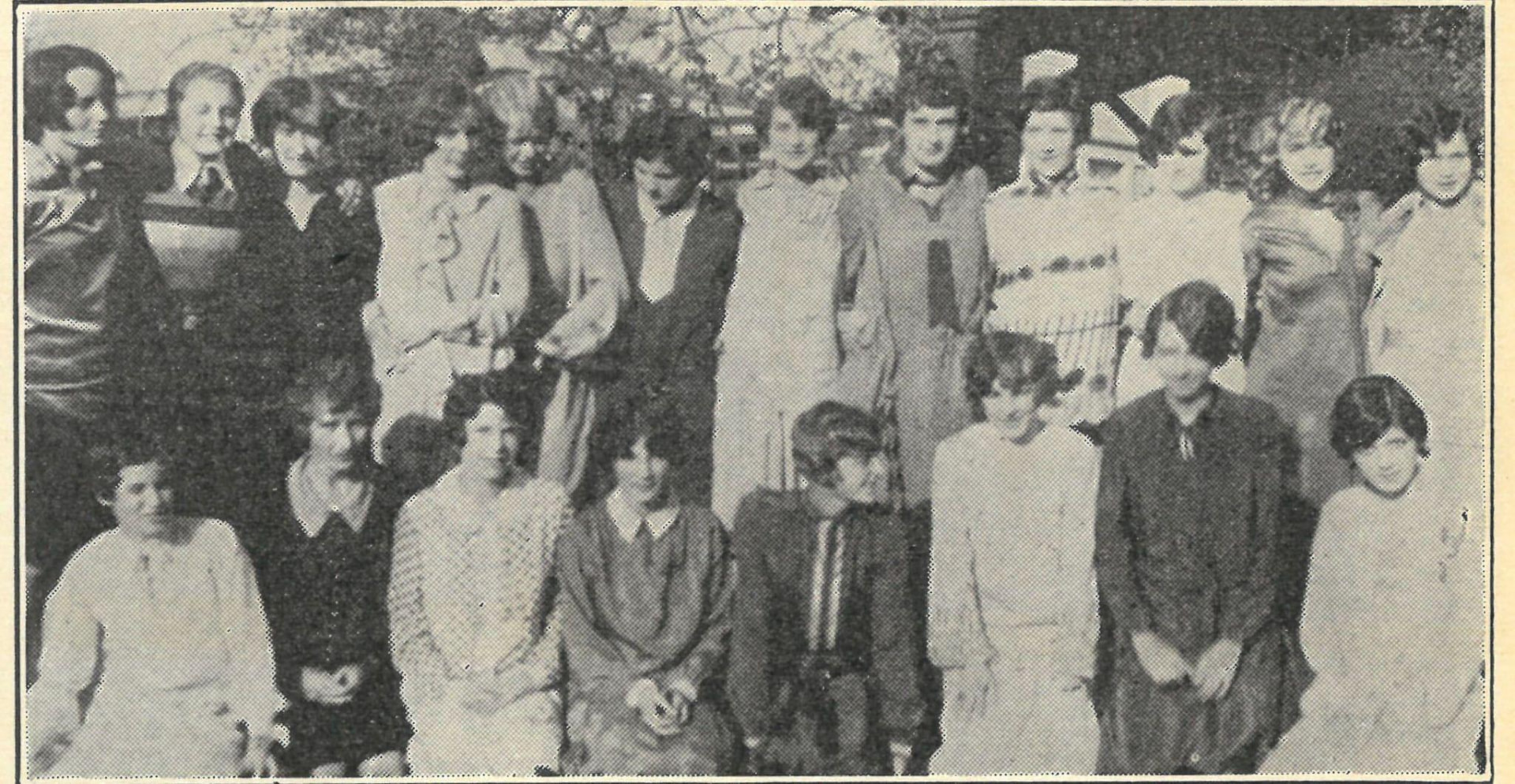 The 1926 charter class of Alpha Iota at UCLA