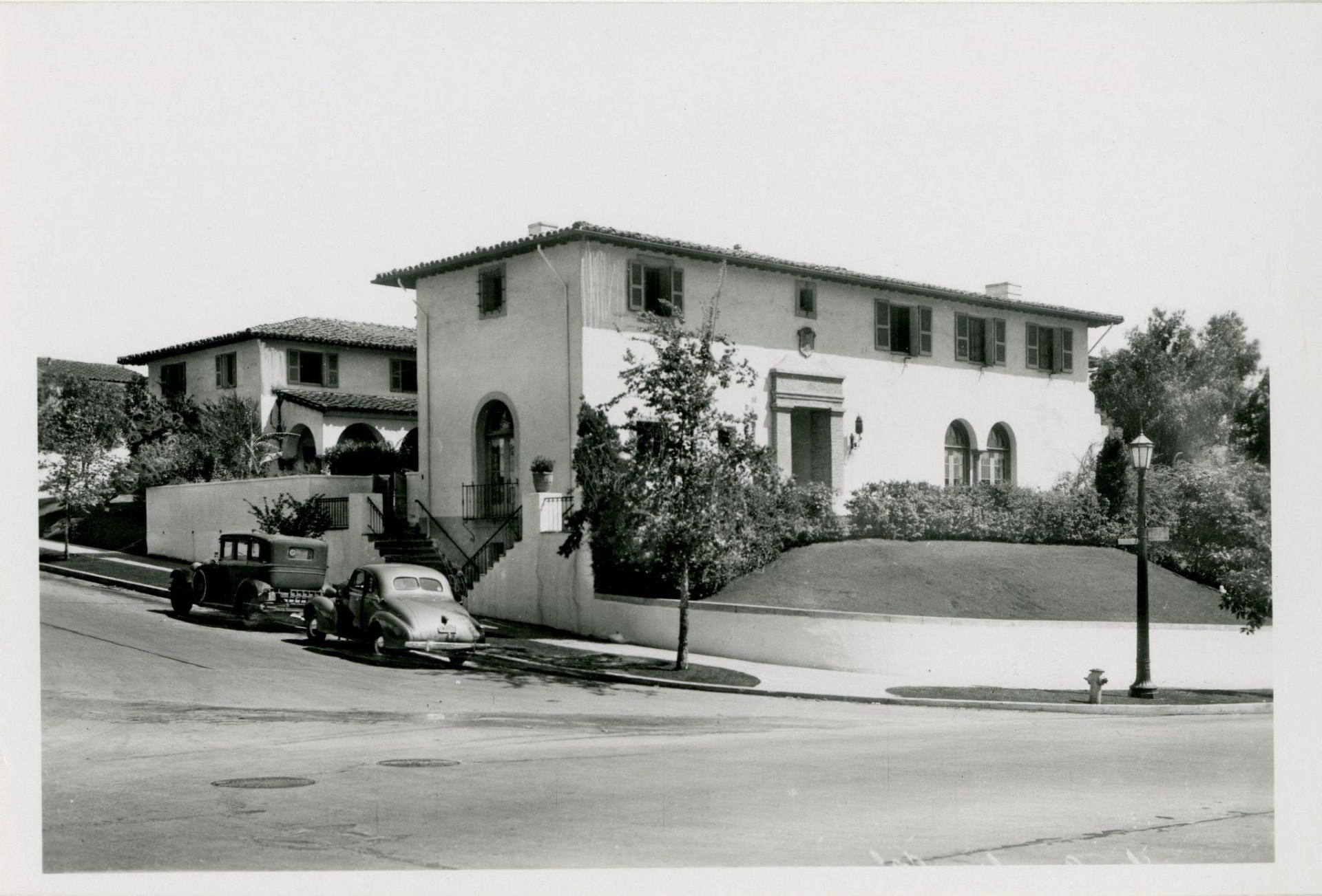 The Alpha Iota chapter house at 800 Hilgard Avenue, built 1930